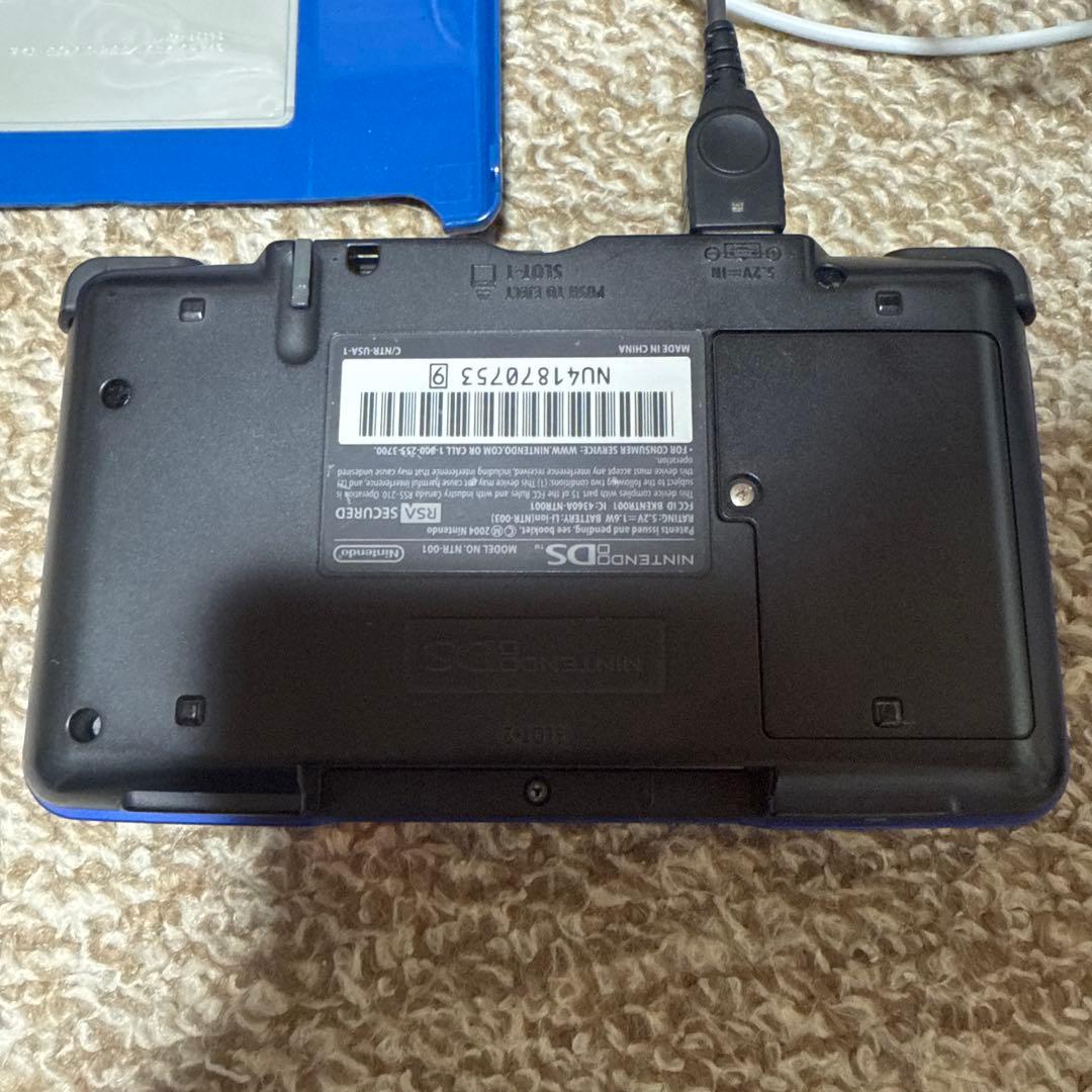 ニンテンドーDS 北米版 エレクトリックブルー 初代DS - メルカリ