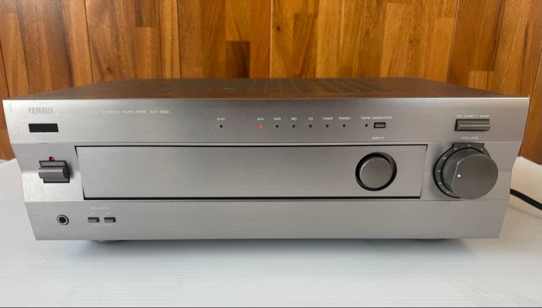 アンプ YAMAHA AX-392(a27) YAMAHA AX-392 NATURAL SOUND STEREO AMPLIFIER Price - 12500/- Only