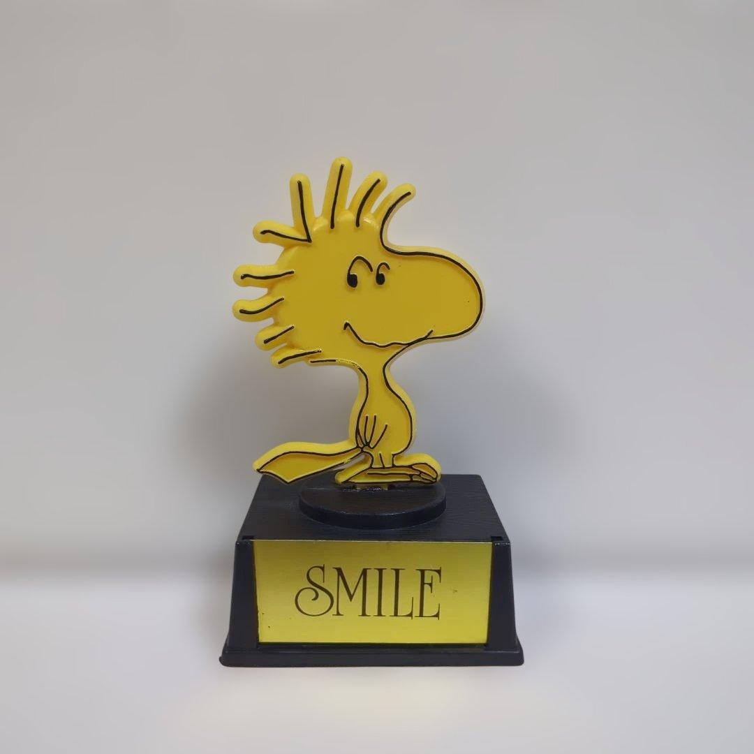 aviva社 スヌーピー ウッドストック メッセージトロフィー ビンテージ