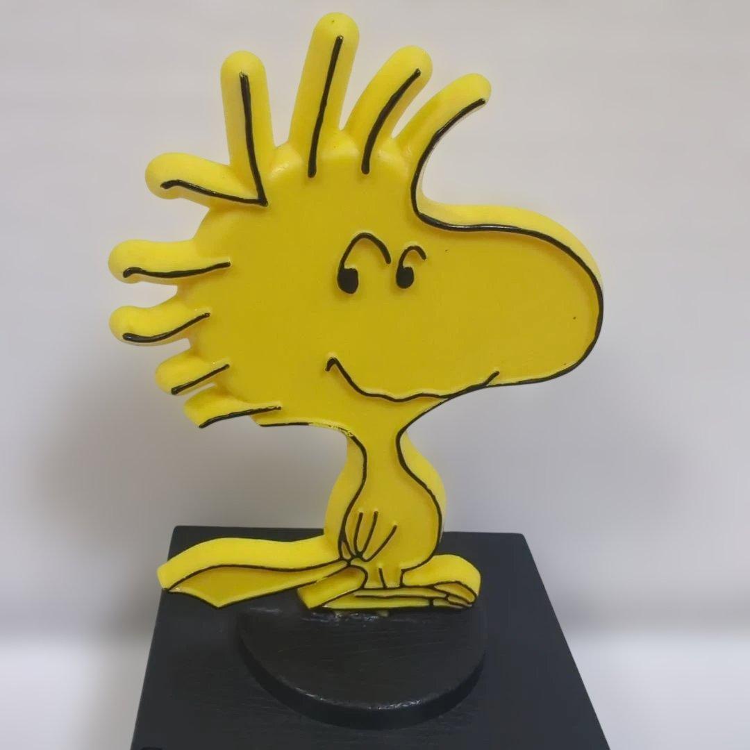 aviva社 スヌーピー ウッドストック メッセージトロフィー ビンテージ