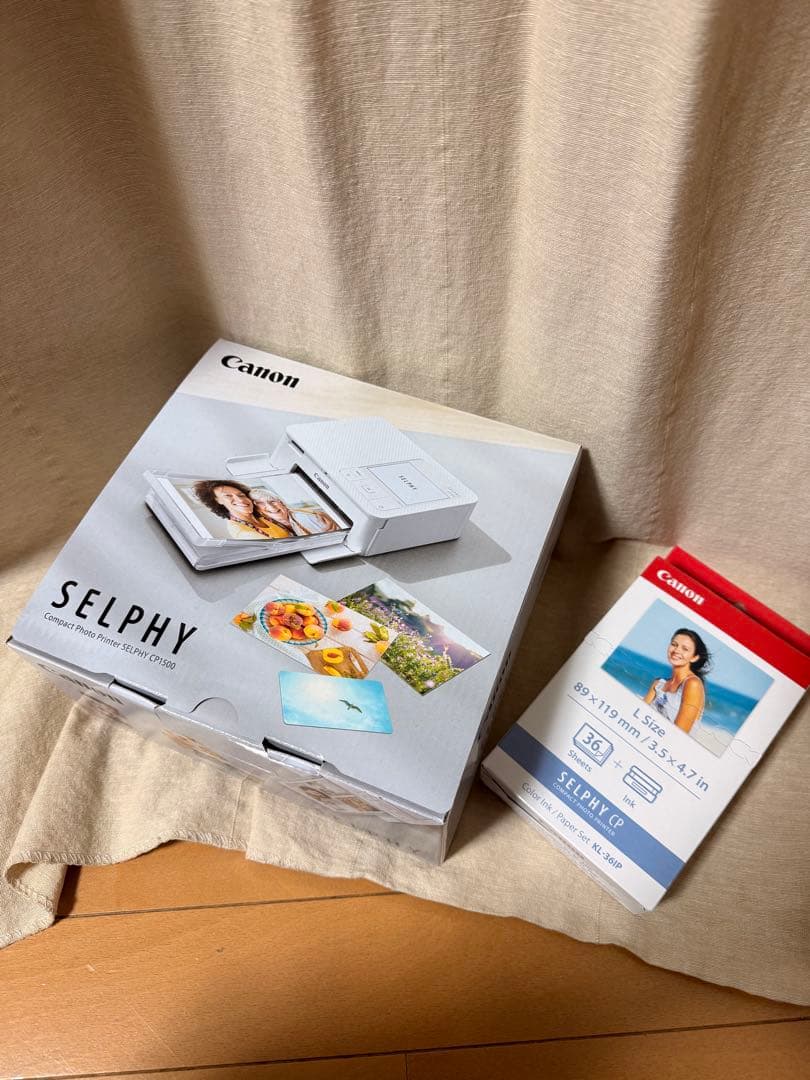 Canon SELPHY CP1500 ポータブルプリンター Amazon.com: Canon SELPHY CP1500 Compact Photo Printer White