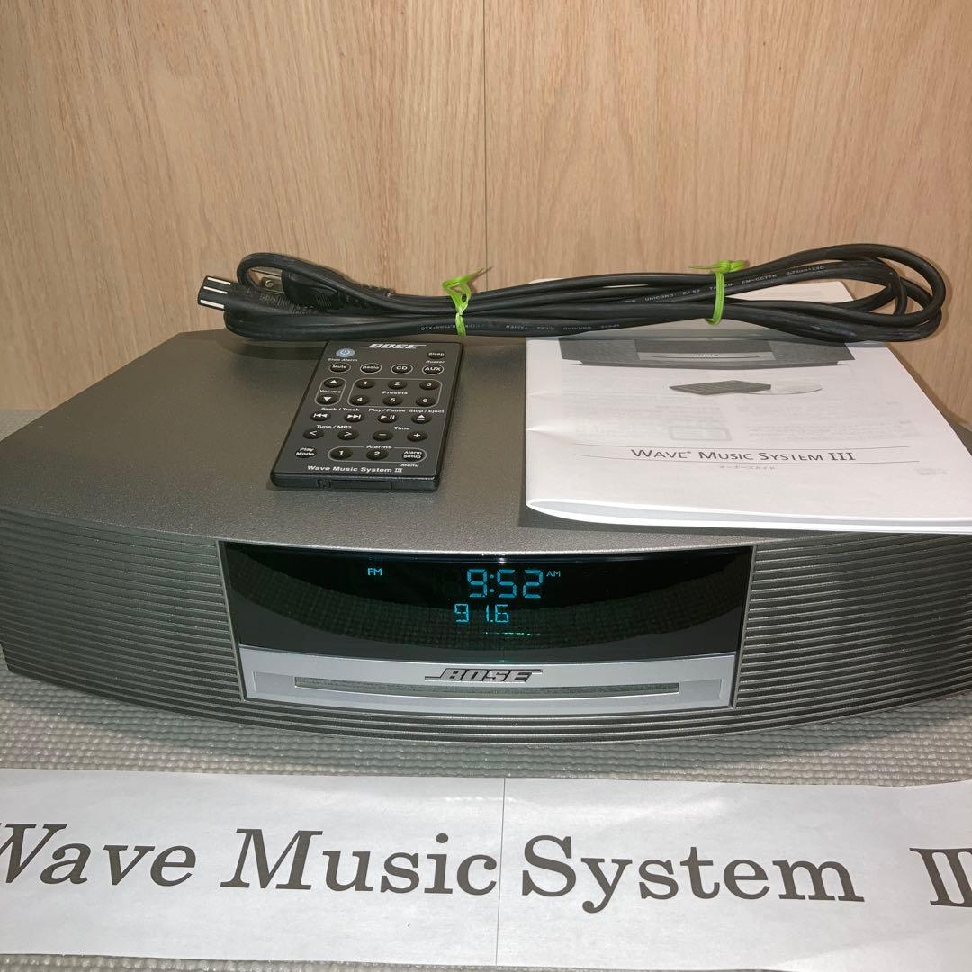 完動&メンテ品 Bose wave music system Ⅲ ワイドFM - メルカリ