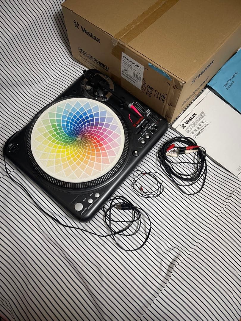 Vestax PDX-3000MKII ターンテーブル DJ機材 ベスタクス 株式会社サウンドアクティブ - VESTAX TURNTABLE SALE