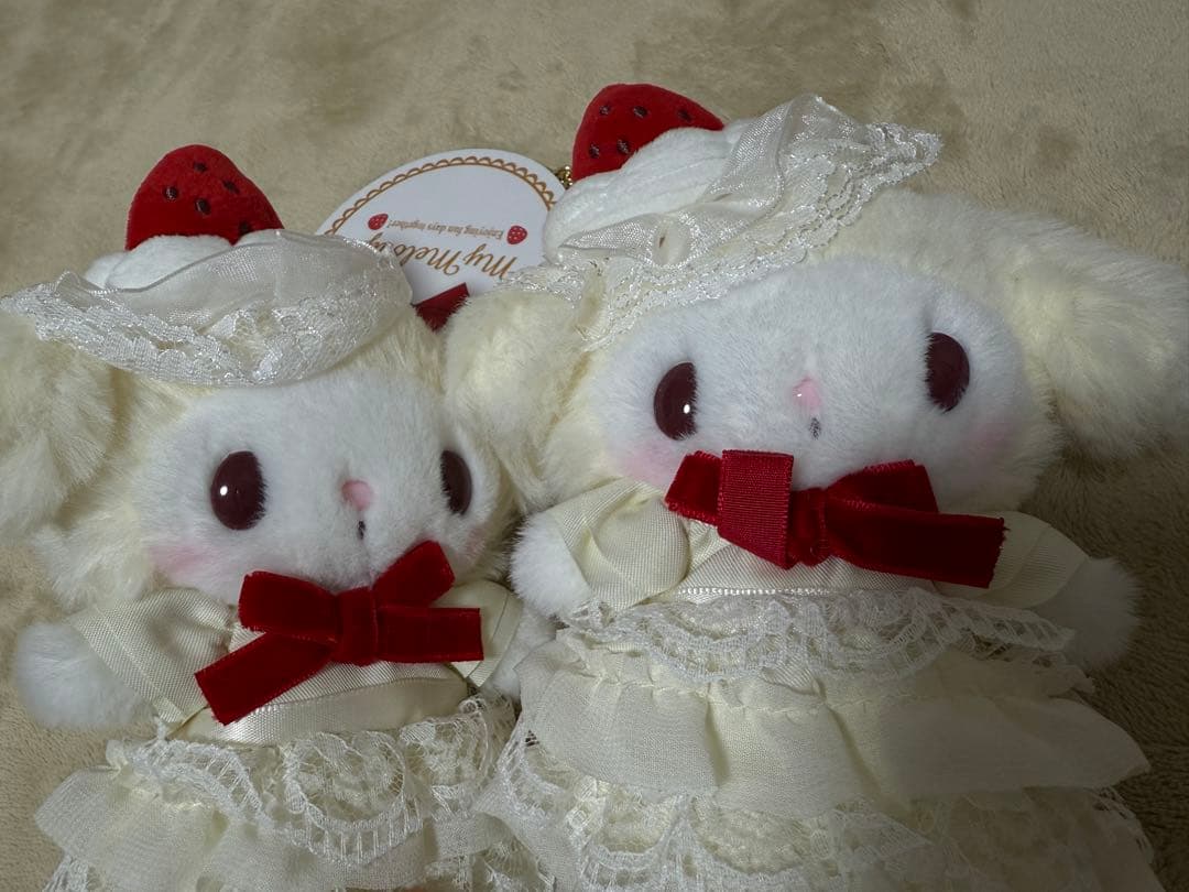 サンリオ　マイメロディ　ショートケーキ マスコット2つ サンリオ マイメロディ ショートケーキ マスコット サンリオショート