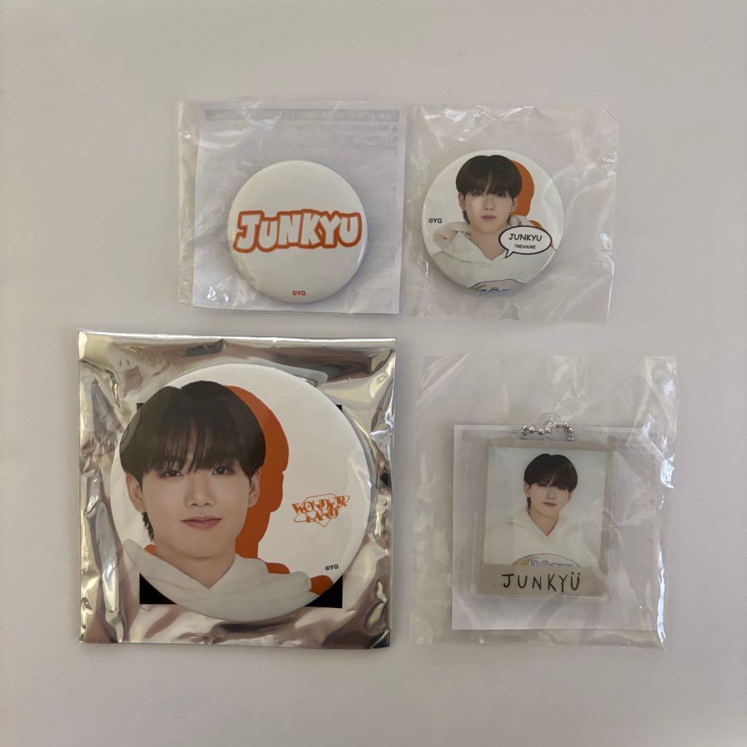 TREASURE WONDERLAND 缶バッジ カプセルトイ ジュンギュ - メルカリ