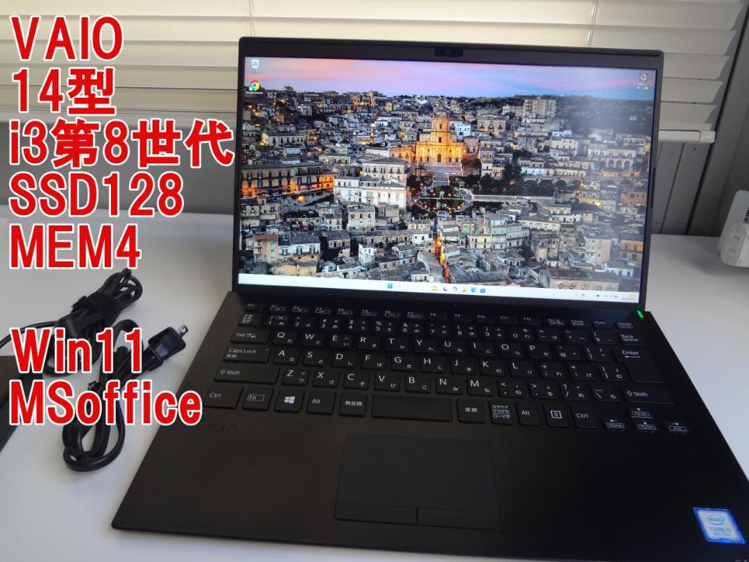 VAIO 14型 i3第8世代 SSD128 MEM4 LCD難あり VAIO 14型 i3第8世代 SSD128 MEM4 LCD難あり VAIO 14