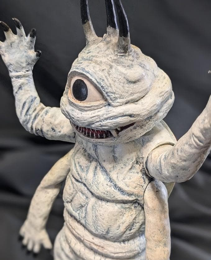 バクラー「スペクトルマン」登場怪獣（マーミット）塗装済完成品ビニパラ金剛