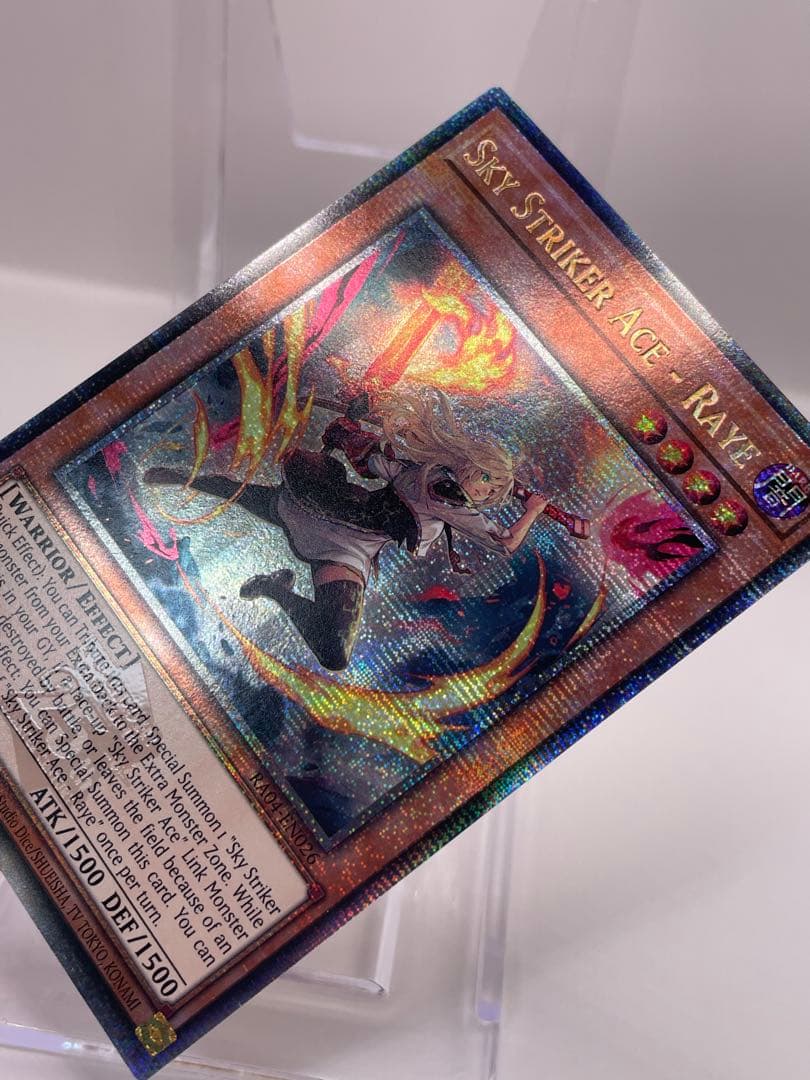 EU版 25th 閃刀姫レイ イラスト違い クオシク 遊戯王 - メルカリ