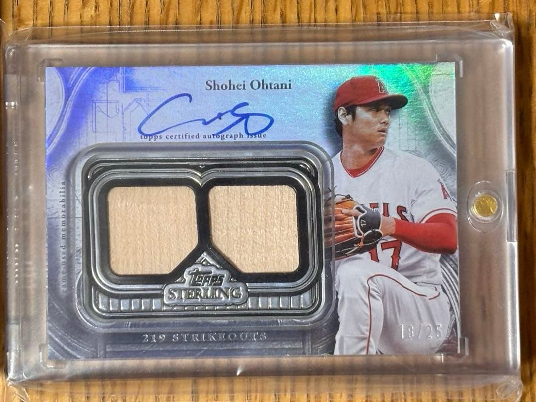 25枚限定 2025 topps sterling 大谷翔平 直筆サインカード - メルカリ