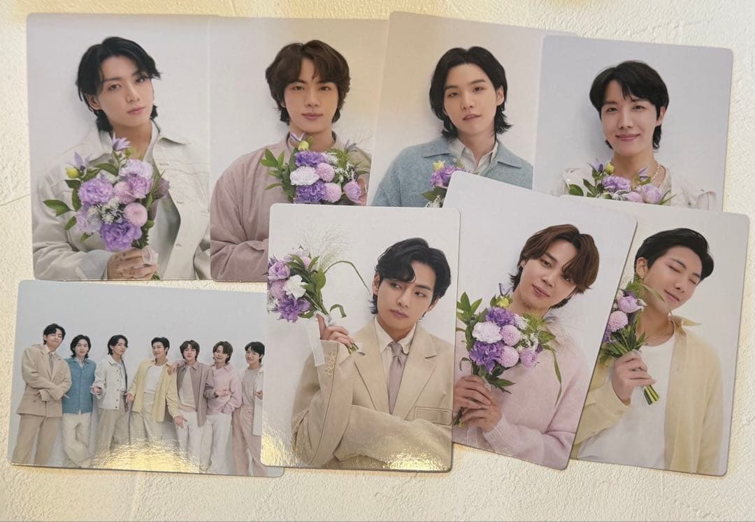 BTS FC特典トレカ8枚セット ケース付 - メルカリ