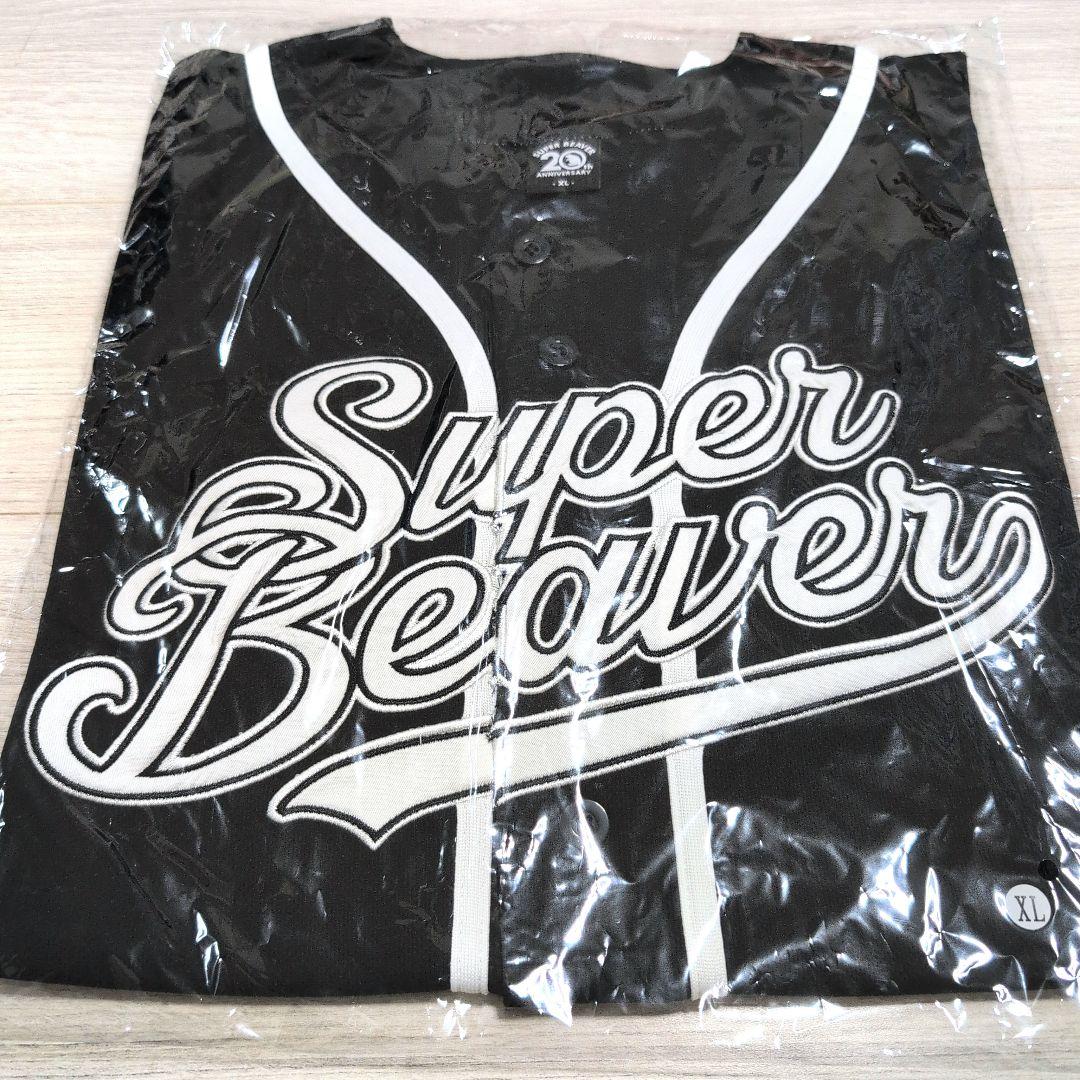 SUPER BEAVER ベースボールシャツ ブラック XLサイズ 新品 SUPER BEAVER ベースボールシャツ ベースボール Lサイズ ブラック T