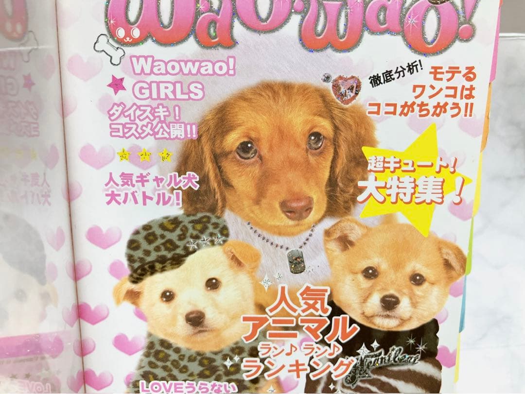 平成 レトロ メモ帳 犬 スイーツ ギャル ワンコ 2点 まとめ売り