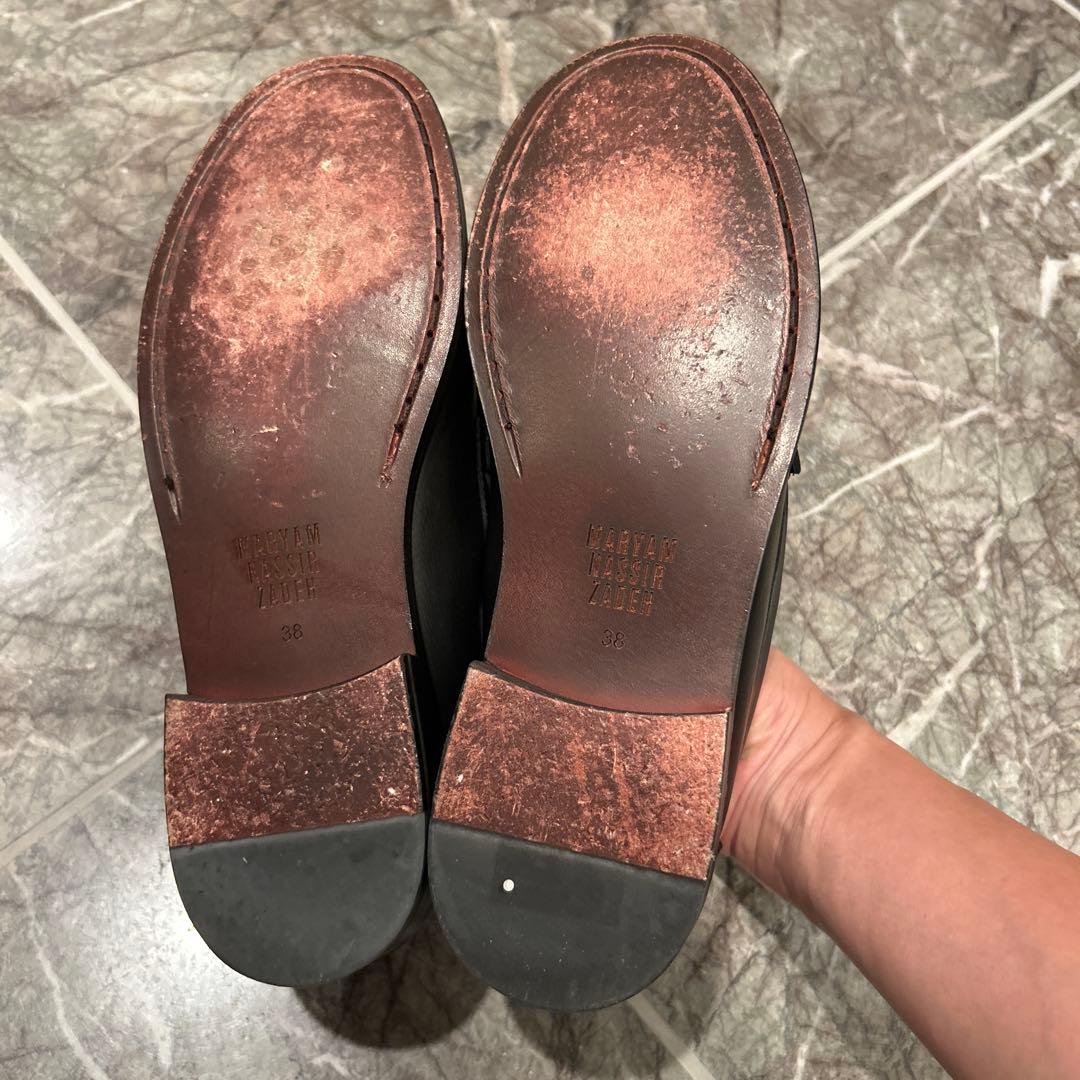 MARYAM NASSIR ZADEH ローファー 38サイズ - メルカリ