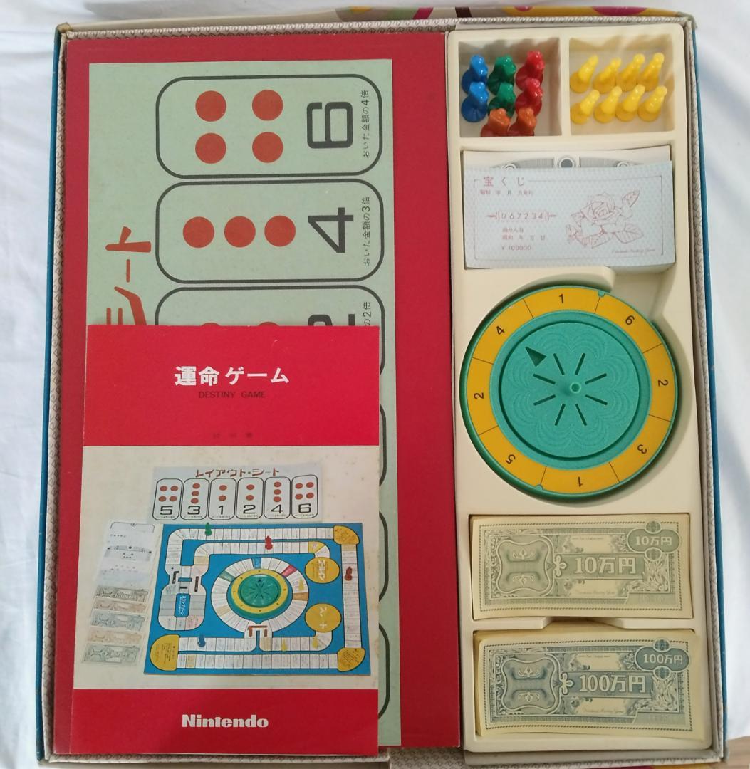 任天堂 運命ゲーム 昭和レトロ ボードゲーム - メルカリ