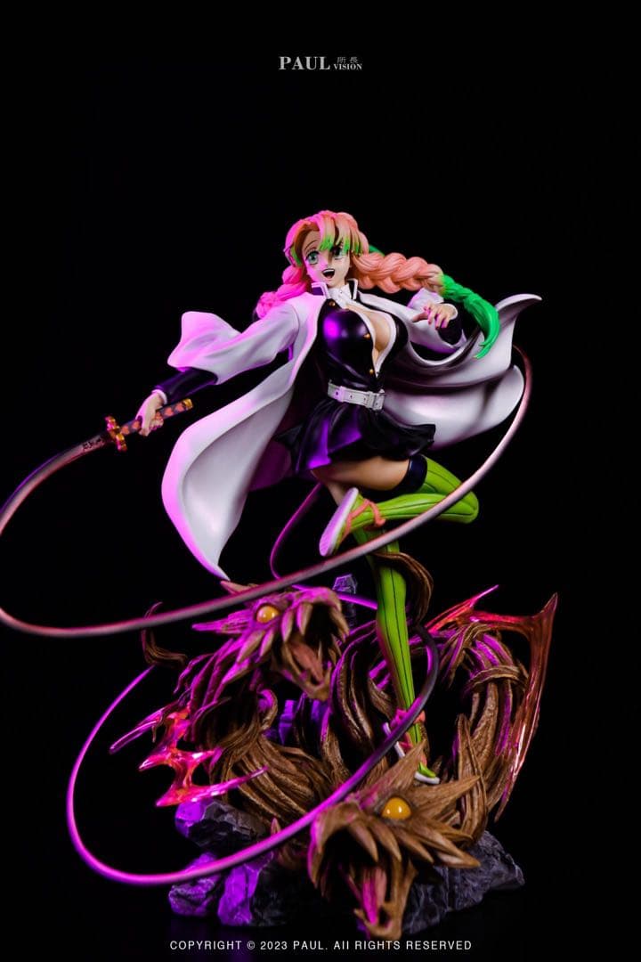 鬼滅の刃 恋柱 甘露寺蜜璃 フィギュア 塗装済み完成品 ガレージキット