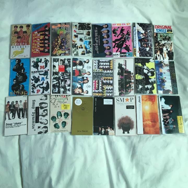 SMAP 8cmシングル 21枚セット - メルカリ