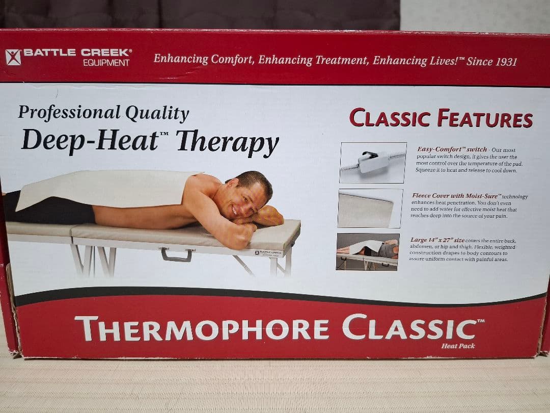 Thermophore Classic 温熱パッドLサイズ Thermophore Classic and Classic Plus! | Performance Health