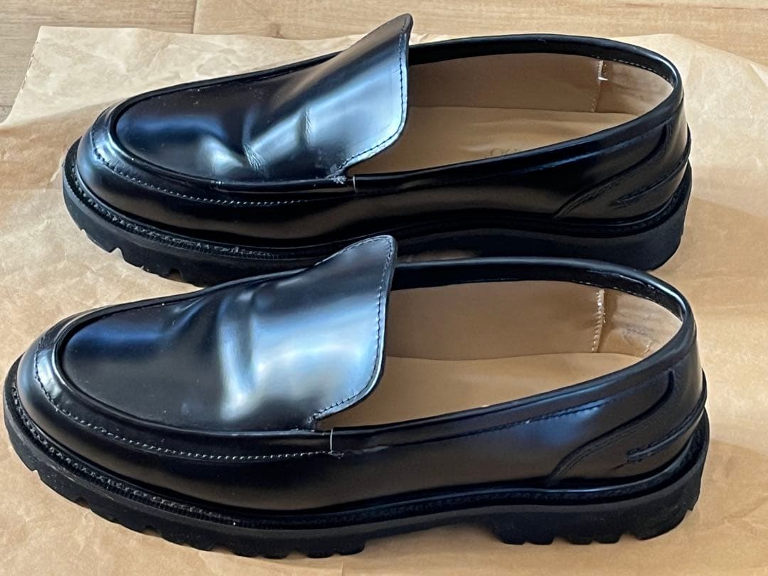 カレンソロジー /CAMINANDO プレーンローファー ブラック 38 - メルカリ