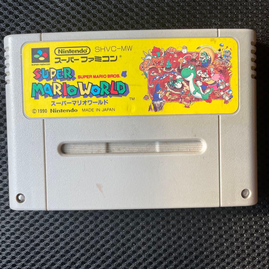 スーパーファミコン スーパーマリオワールド - メルカリ