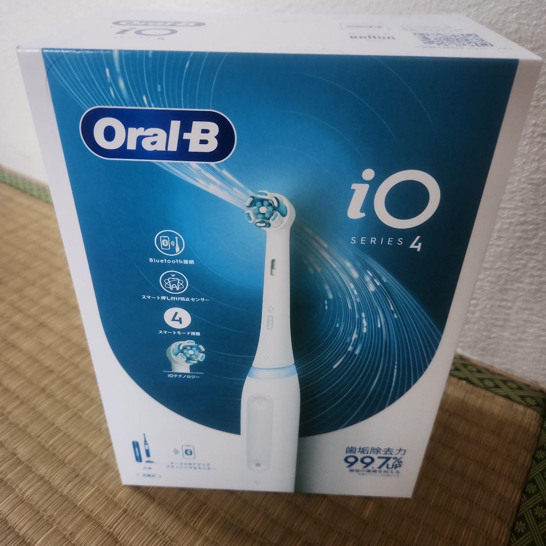 Oral-B iO Series4　【新品未開封】 Amazon.co.jp: 電動歯ブラシ BRAUN ブラウン OralB オーラルB iO4
