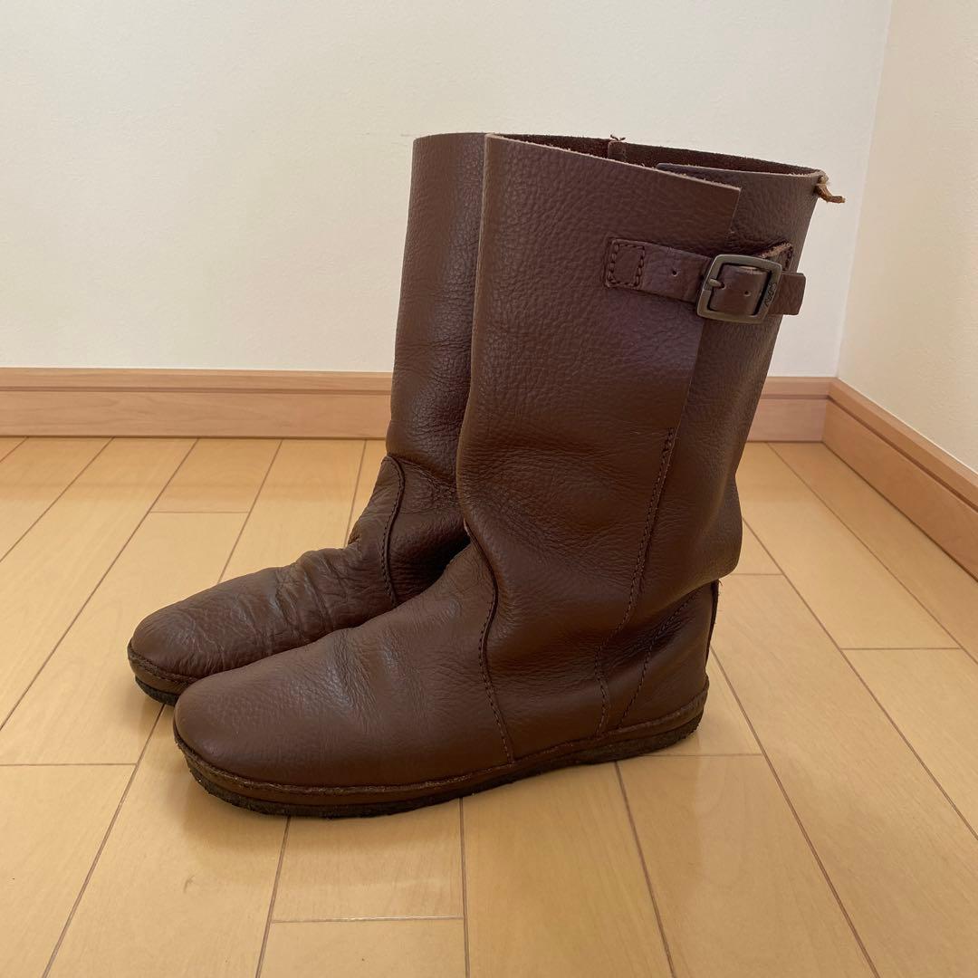 KOOS ミドルブーツ39／24.5〜25.0 - メルカリ