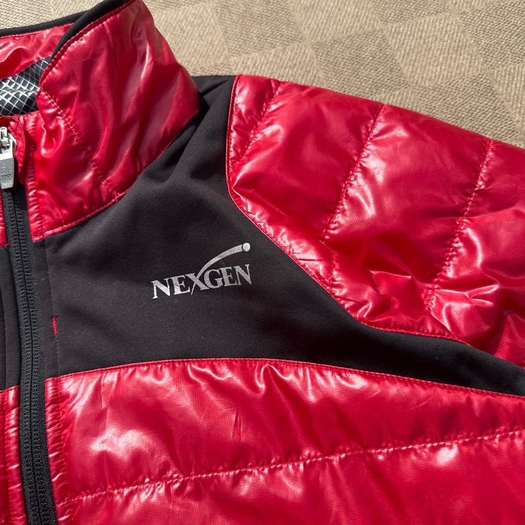 y2k archive 赤ライトダウンジャケット キルティング 短丈 ギミック