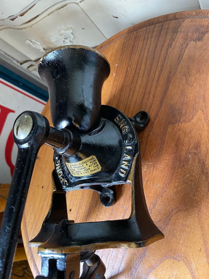 もも様専門イギリスアンティーク 壁掛け コーヒー ミル グラインダー