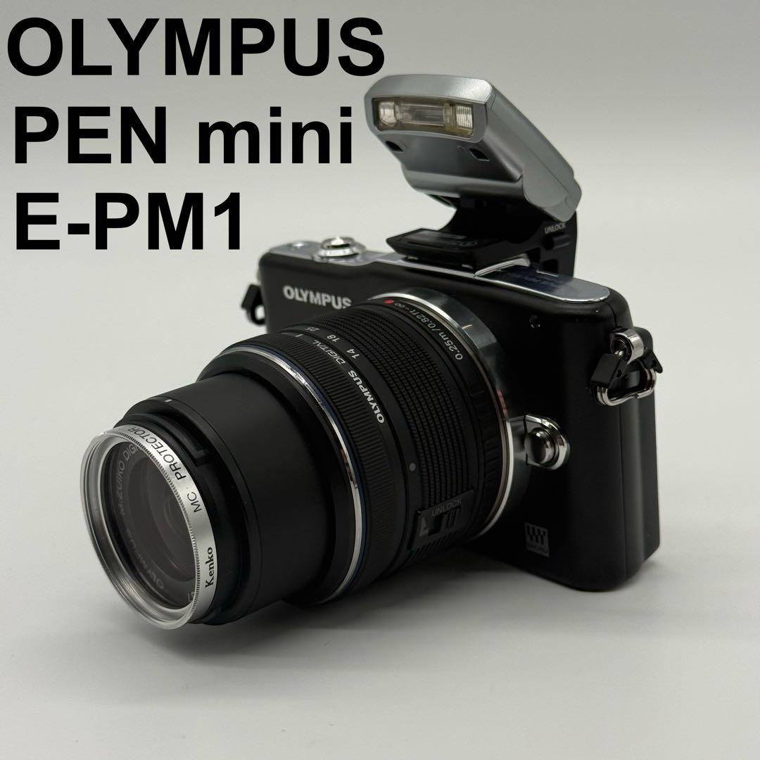 OLYMPUS PEN mini E-PM1 動作確認済 ミラーレス一眼 Amazon | OLYMPUS ミラーレス一眼 PEN mini E-PM1 ボディ ブラック E
