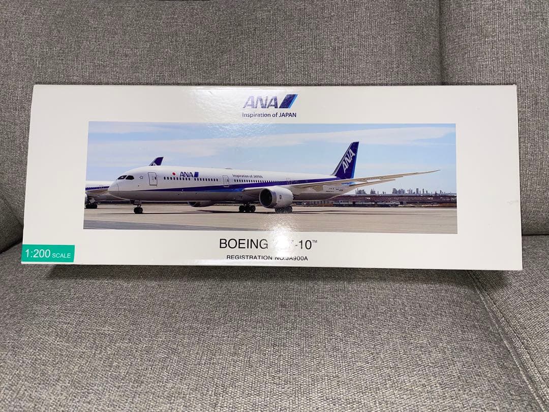 BOEING 787-10モデルプレーン ANA 1/200 全日空商事 B787-10 ANA 全日空 国内線仕様機 スナップフィットモデル