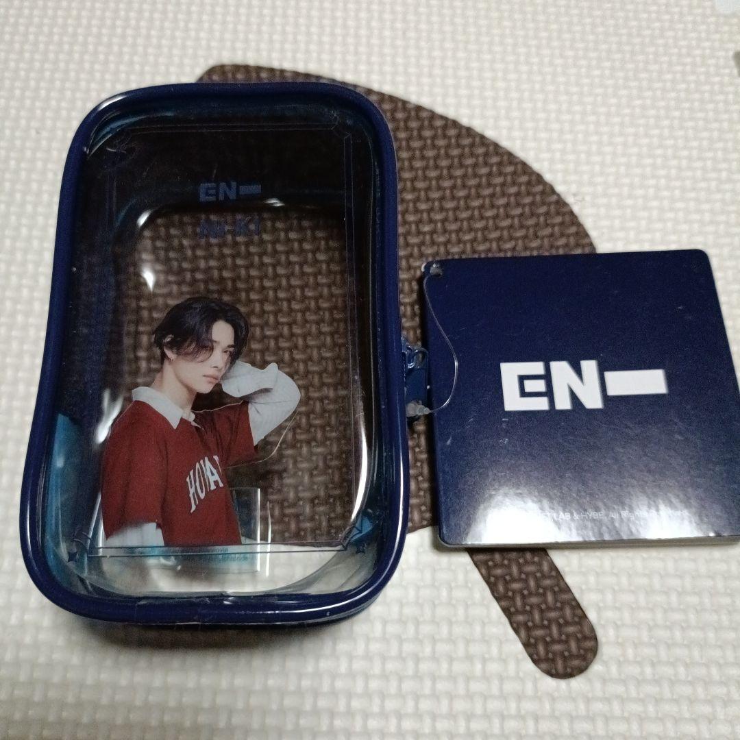 ENHYPEN プライズ 口紅ポーチ ニキ 透明ポーチ NI-KI - メルカリ