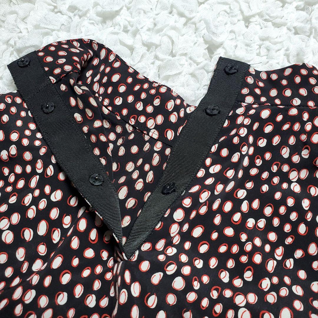 soeju レオパード柄 ボウタイ ブラウス 手洗い可 - メルカリ