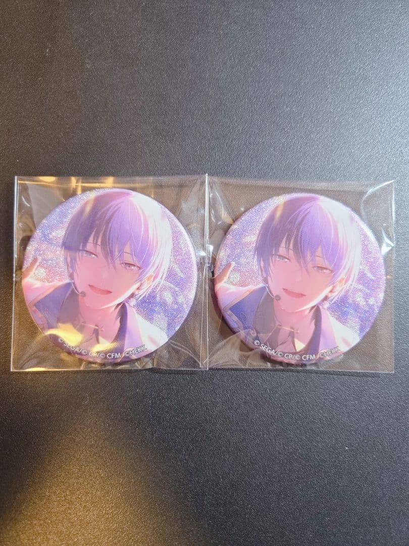 プロセカ 青柳冬弥 あんスタ グリ缶 グリッター缶バッジ 2点 - メルカリ