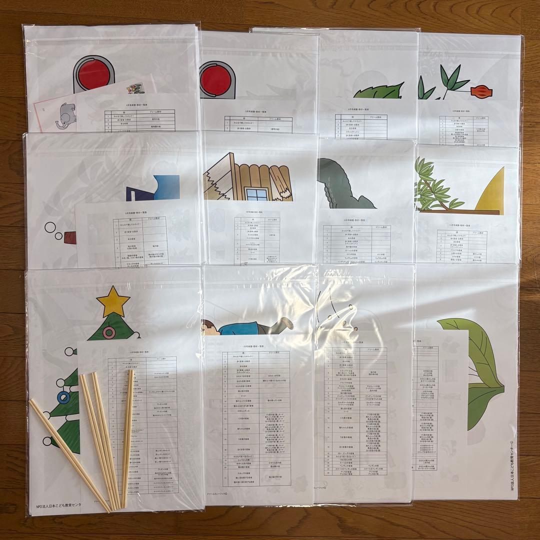 日本こども教育センター リトミック教材一式 まとめ売り（アイディア譜