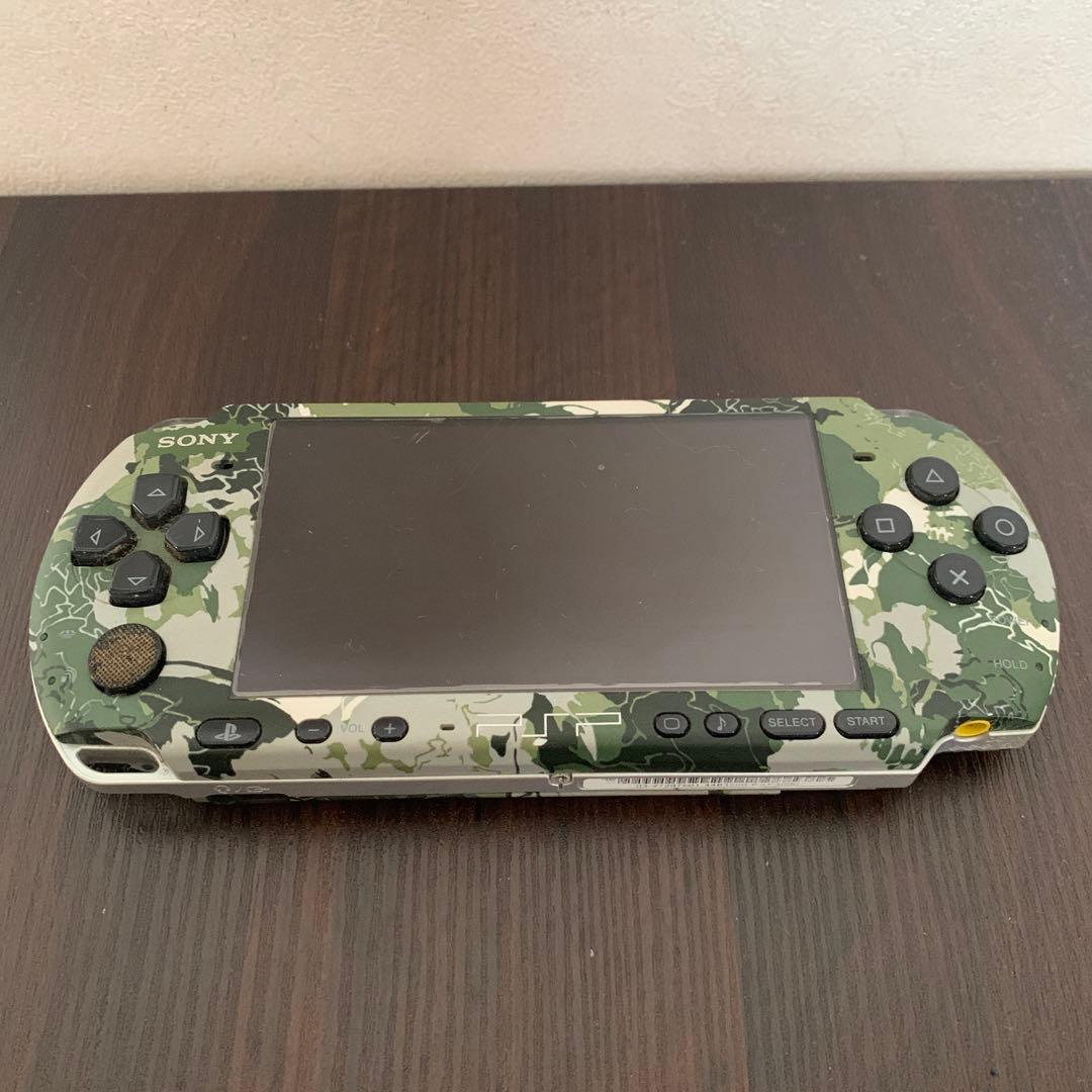 SONY PSP 迷彩柄 本体 メタルギア - メルカリ