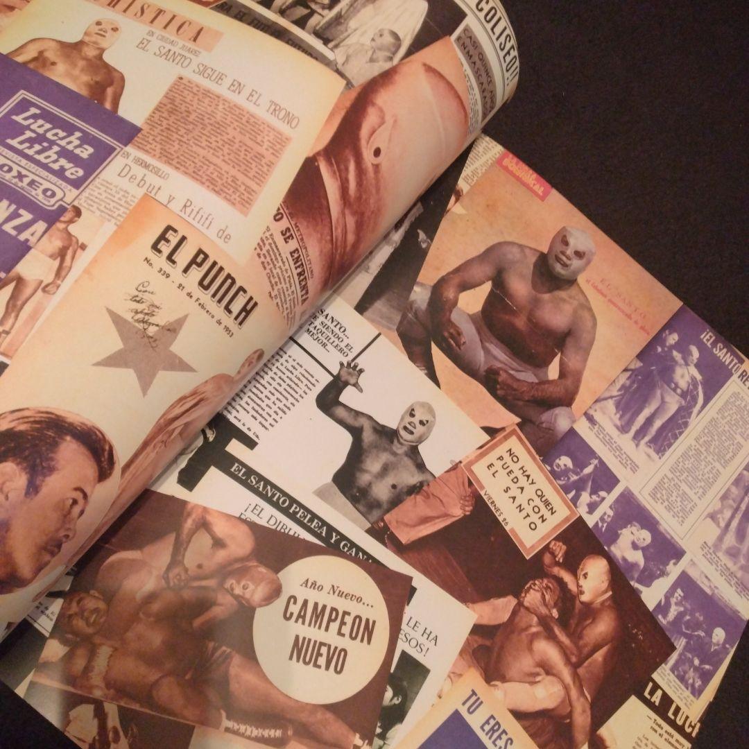 絶版【エル・サント写真集】 豪華大型本 ルチャリブレ プロレス - メルカリ