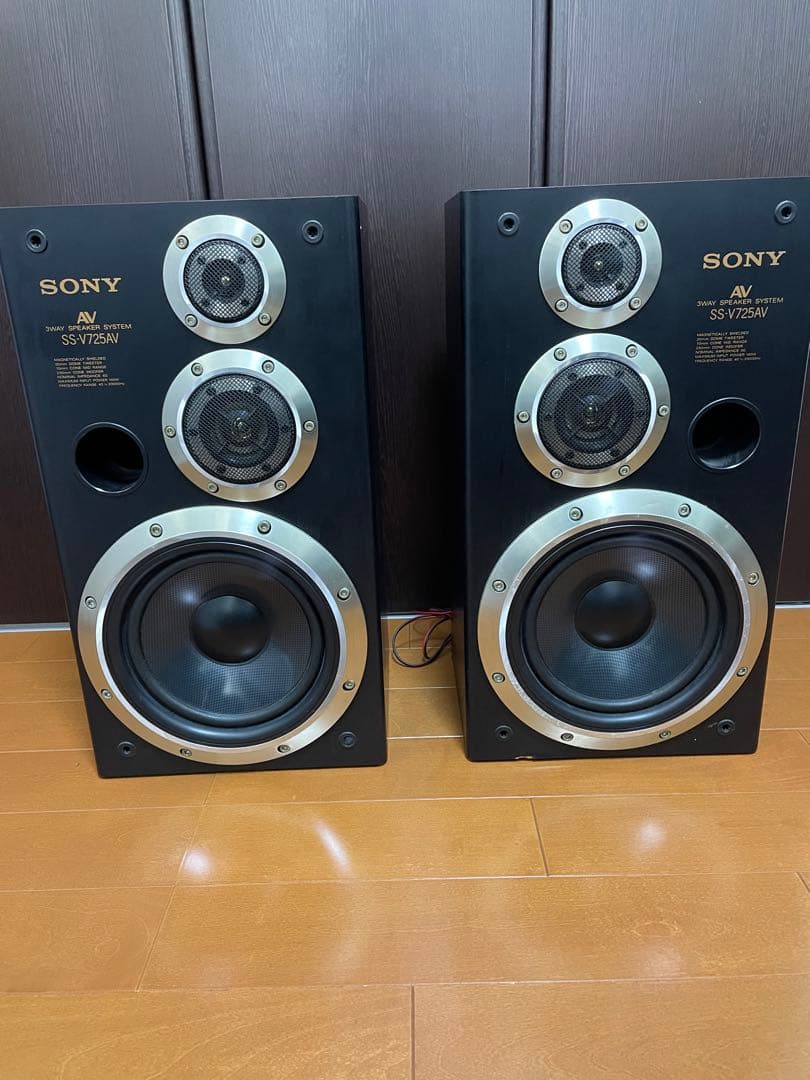 大特価送料込み‼︎SONY SS-V725AV 3way 防塵型ペアスピーカー - メルカリ