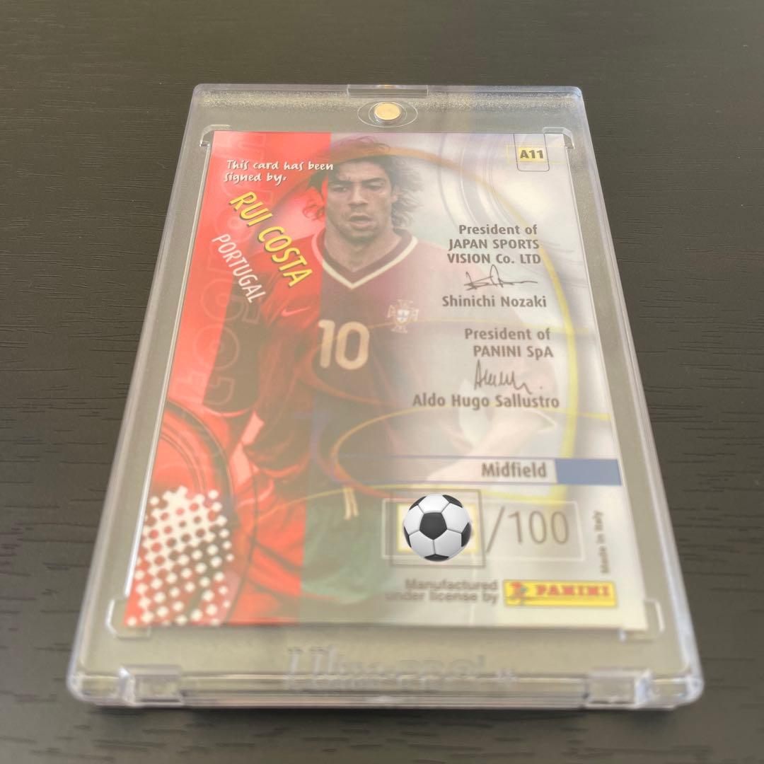 Rui Costa ルイコスタ 直筆サインカード 世界100枚限定 - メルカリ