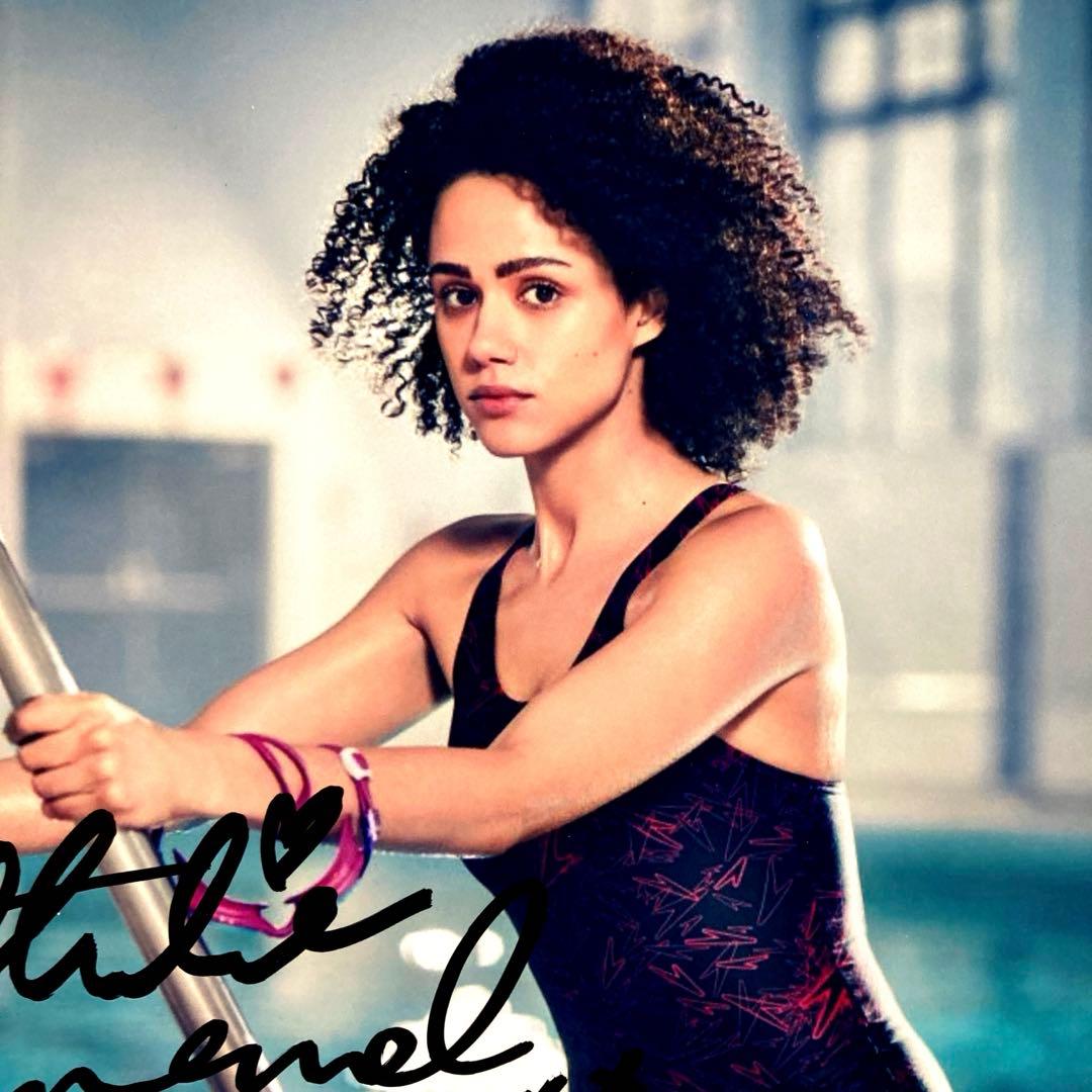 セール中…ナタリー・エマニュエル直筆サイン入り超大型写真…ワイルド