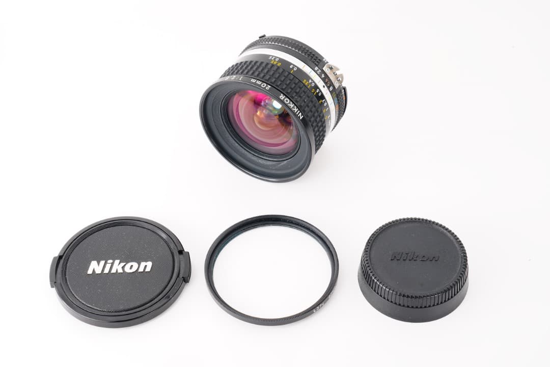 極美品】Nikon Ai-s Nikkor 20mm F2.8 ニコン 402