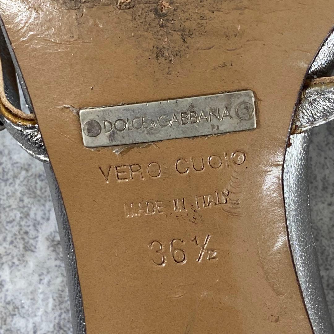 ドルチェアンドガッバーナ ハイヒール ビジュークリスタル ミュール