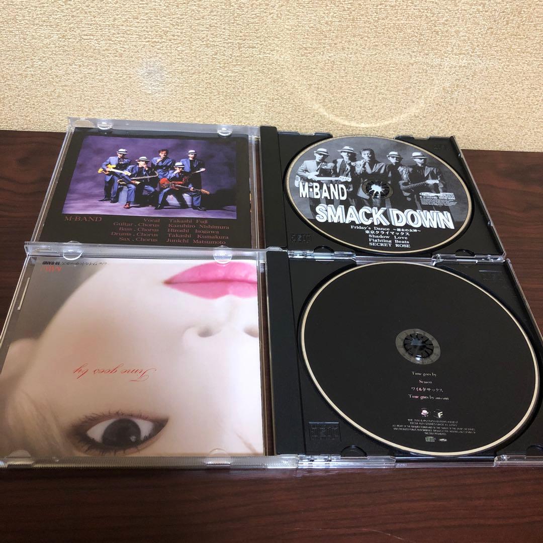 CD☆4枚／MーBAND／藤タカシ／SMACK DOWN／ THE LIVE／帯 CD4枚／