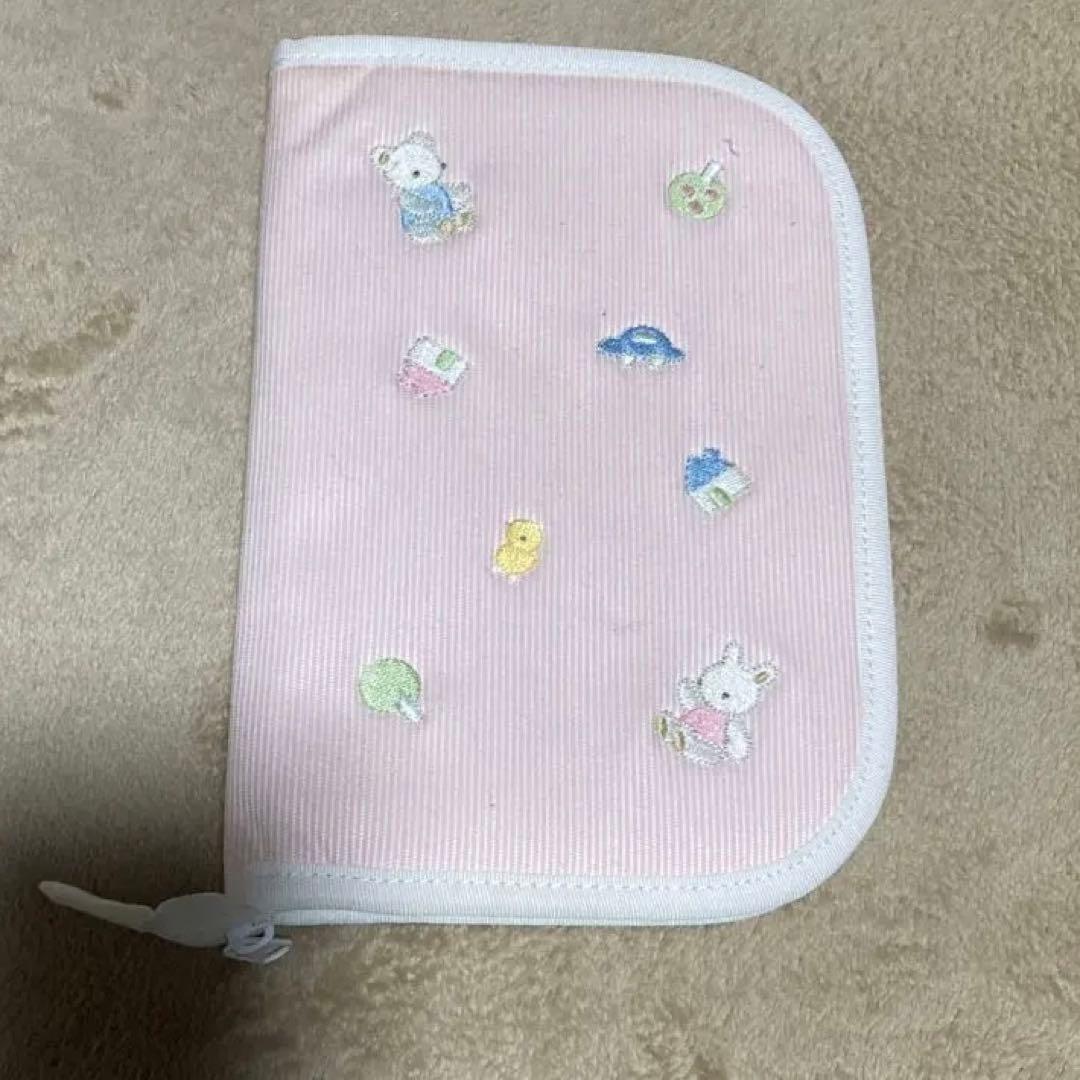 美品】ファミリア 母子手帳ケース ピンク - メルカリ