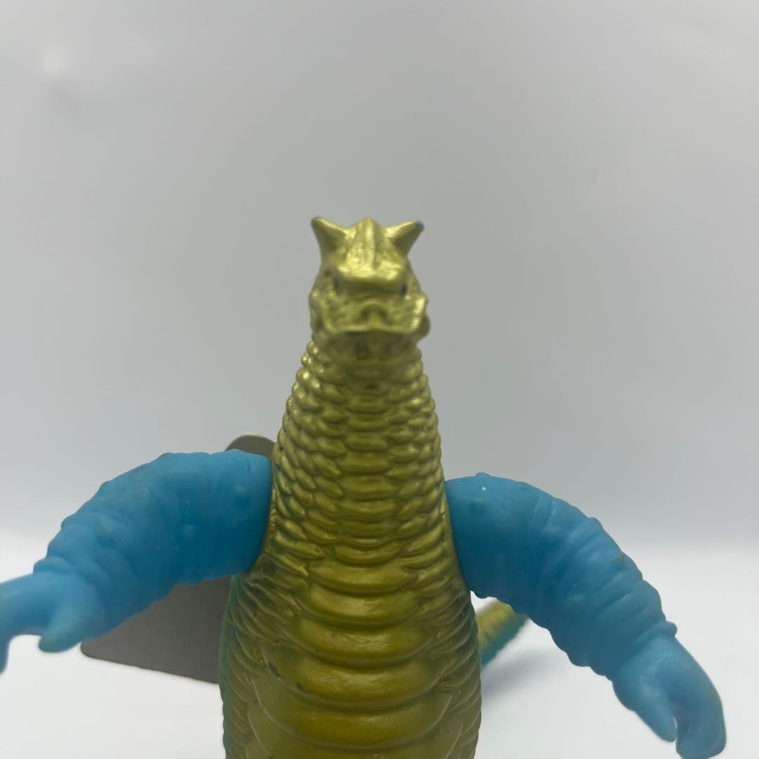 2本ツノ レッドキング パチ 怪獣 ソフビ 円谷プロ ブルマァク マルサン