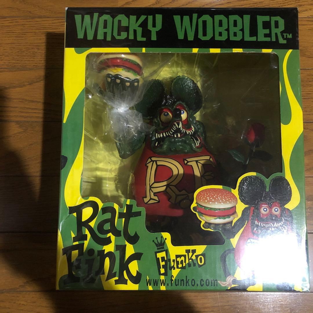 FUNKO wacky wobbler rat fink レア　フィギュア 楽天市場】FUNKO Wacky Wobbler RAT FINK オレンジ orange ラット