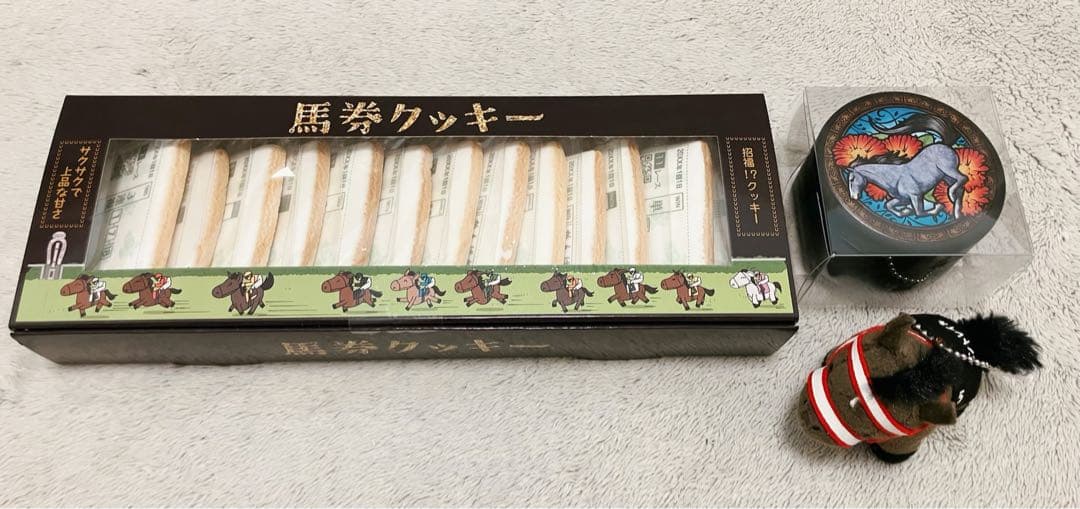 馬券クッキー 紅茶 サラブレッドコレクション 競馬セット - メルカリ