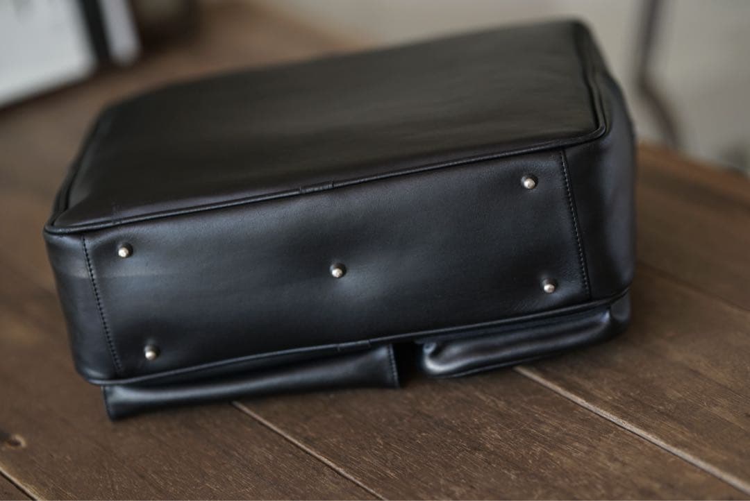 コムデギャルソン マルチポケット レザー 青山 バッグ ジュンヤ