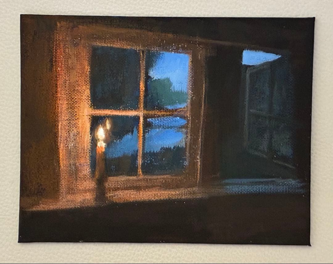 アクリル画 風景 1170