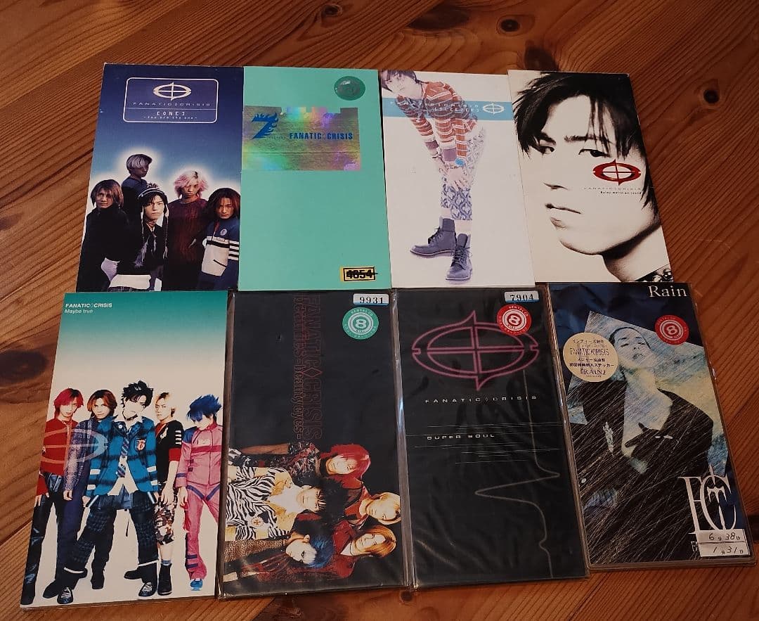 FANATIC◇CRISIS 8cmシングル 8枚セット ヴィジュアル系 V系 - メルカリ