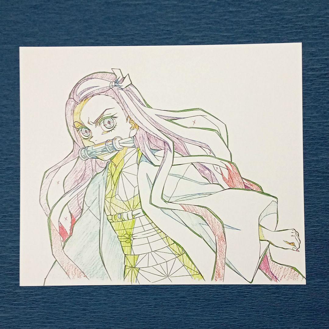 ヒノカミ血風譚 禰豆子 ねずこ 複製原画 鬼滅の刃 ufotable - メルカリ