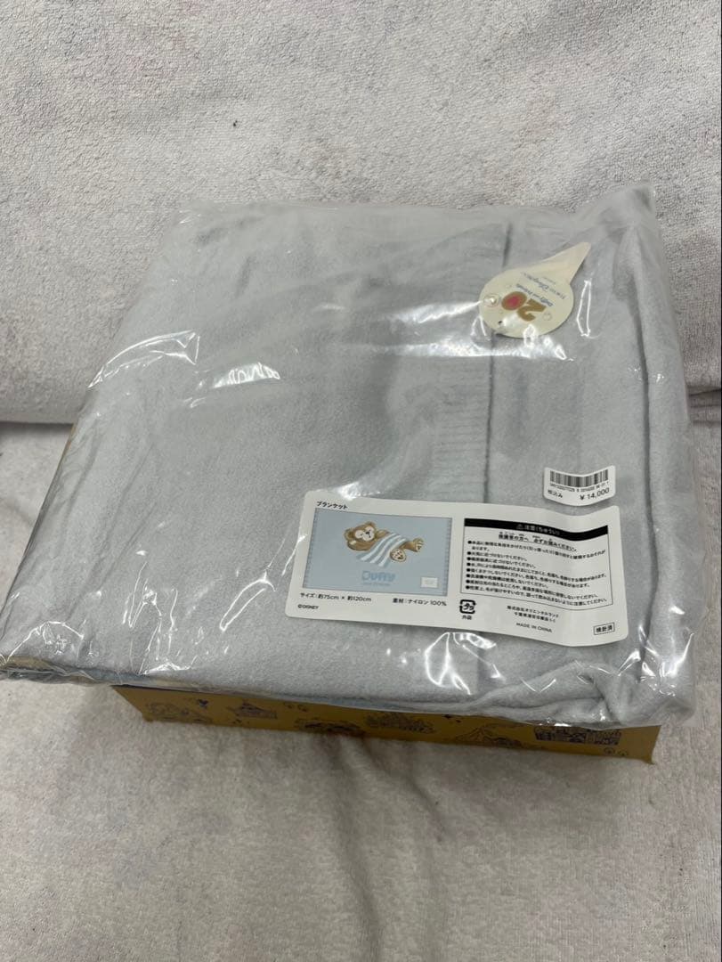 ◆ ディズニー　ダッフィー　ジェラピケ　ブランケットジェラートピケ　水色 ジェラート ピケ」プロデュース！東京ディズニーシー“ダッフィー